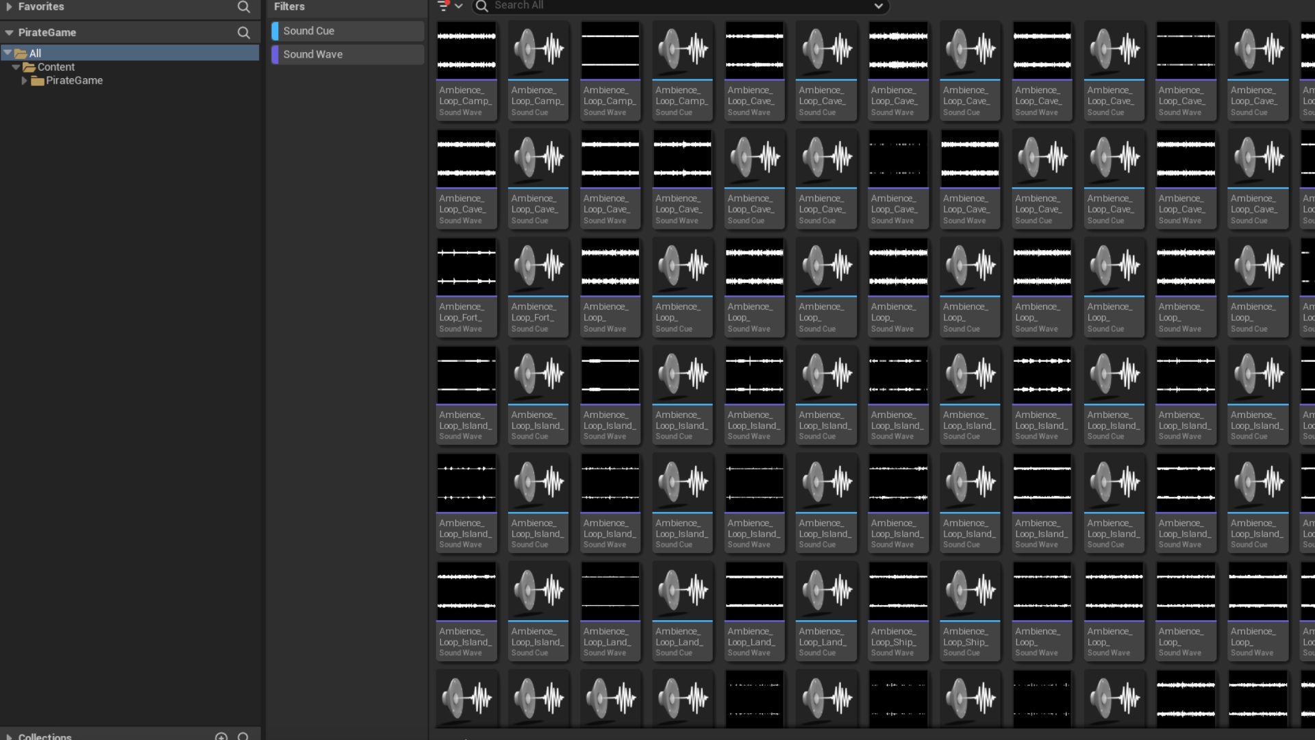 Pirate Game Sound Effects in Sound Effects UE Marketplace